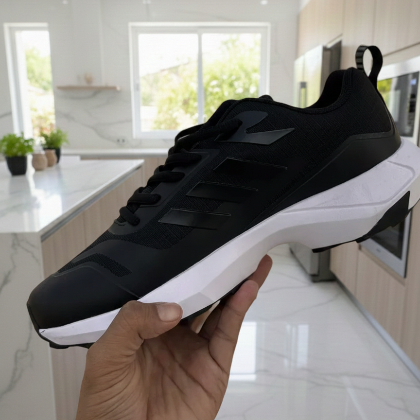 Adidas Tarrex Gore Tex Black white Premium Quality (Dot Perfect)