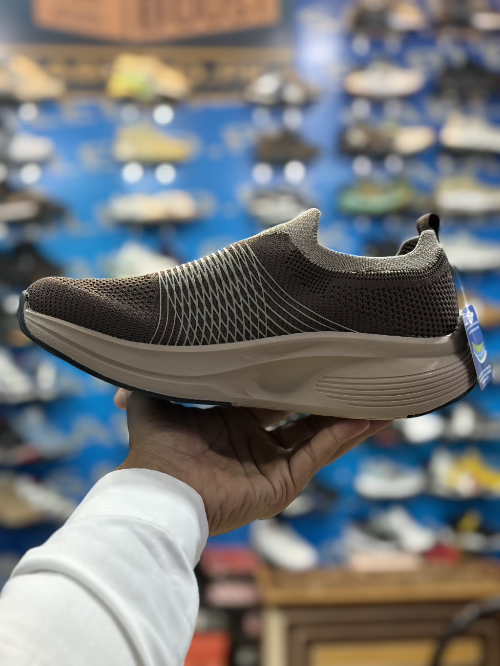 Skechers Max Cusion Brown Premium Quality