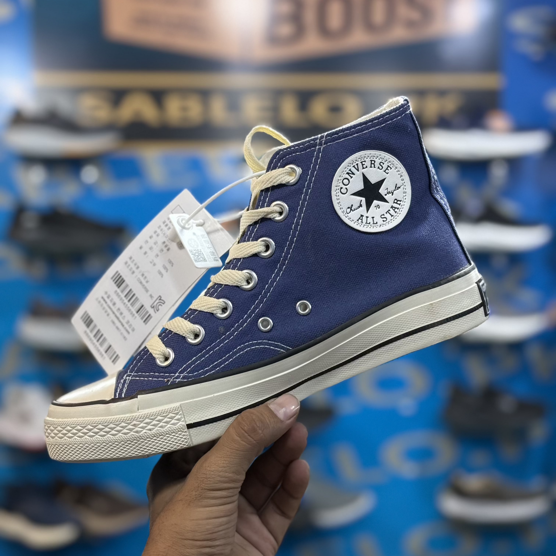 Converse All Stars Blue highs Premium Quality