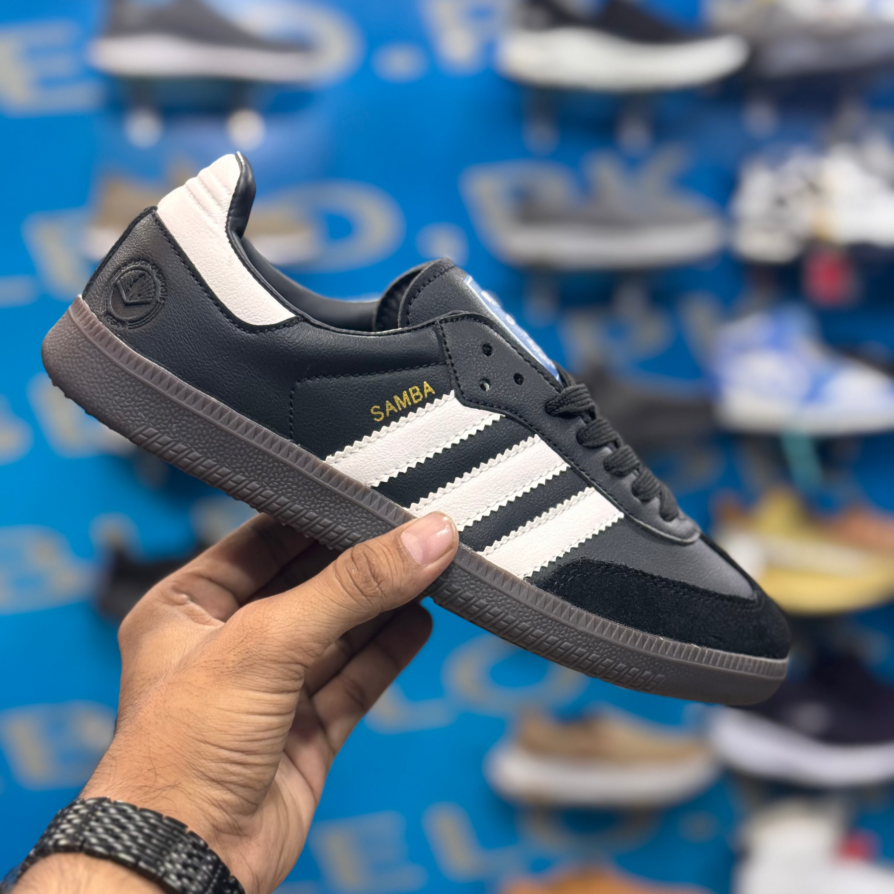 Adidas Samba OG Black Black Premium Quality(Dot Perfect)