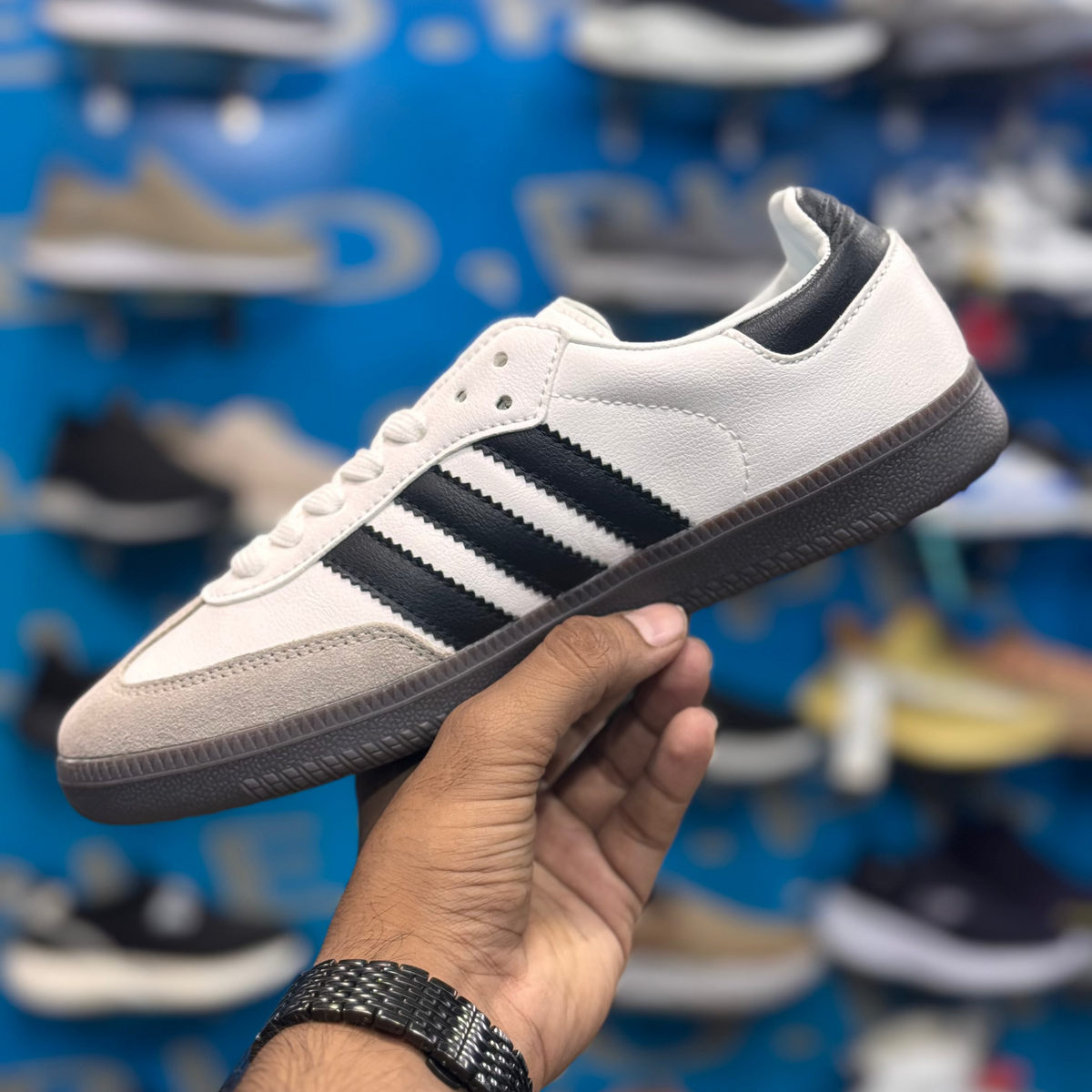 Adidas Samba OG White Black Premium Quality(Dot Perfect)