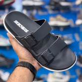 Skechers hyper burst slippers by gmc black