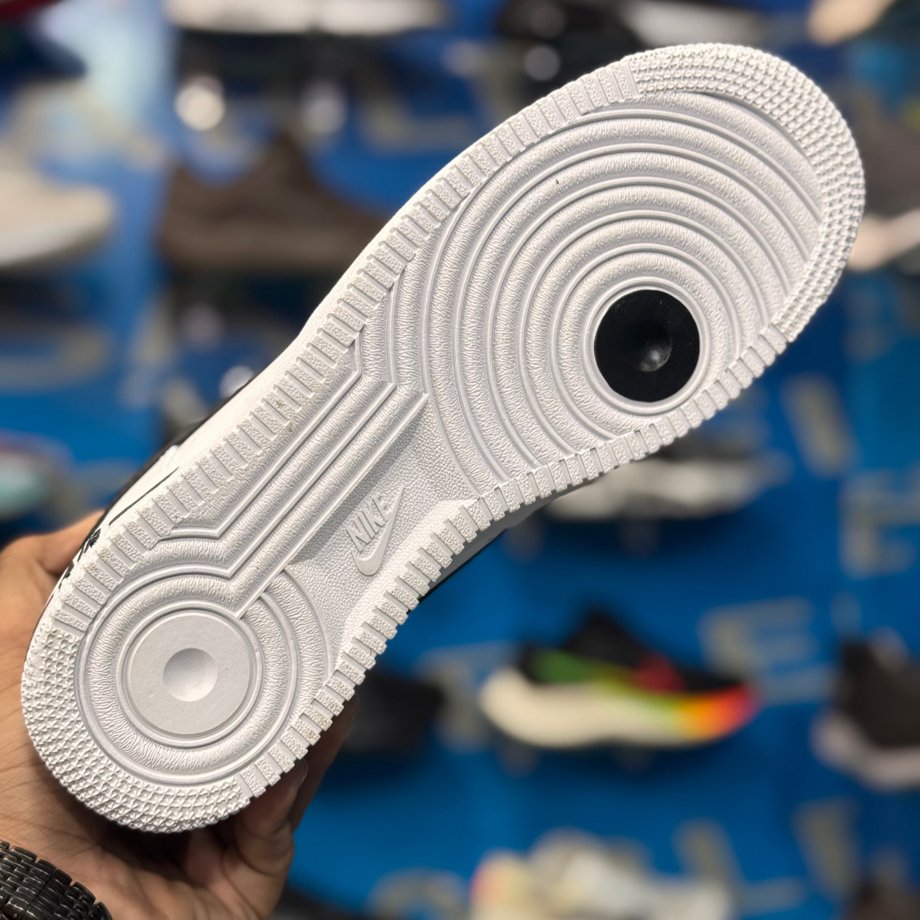 White Black 40th anniversary Airforce 1 premium quality (Dot Perfect)