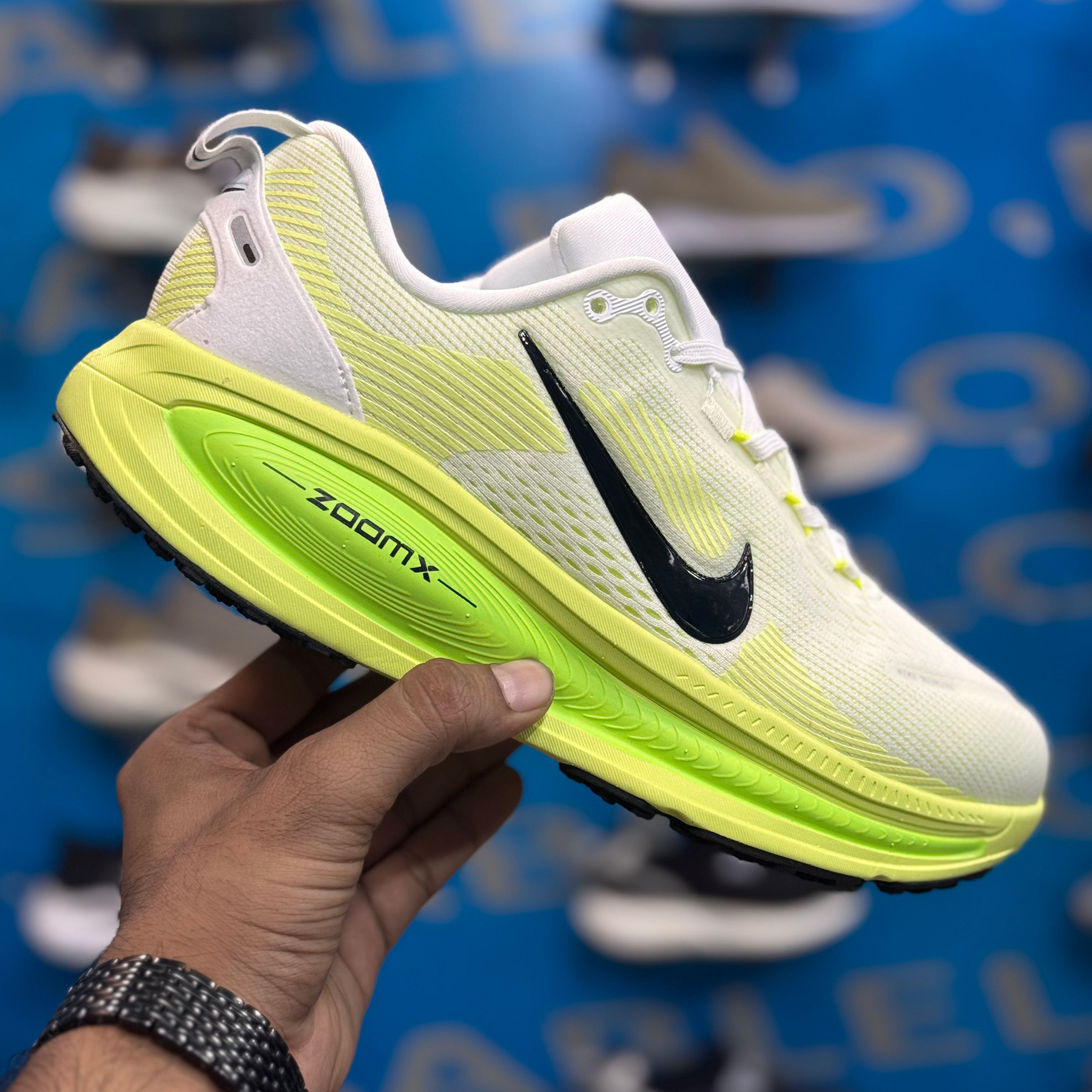Nike Vomero 18 Green Premium Quality (Dot perfect)