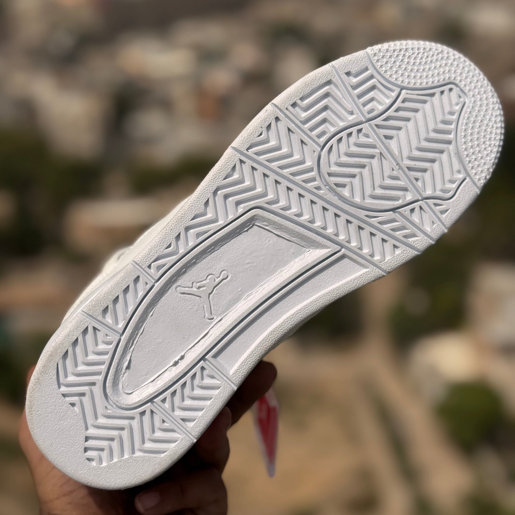 Nike Air Jordan 4 White Iime Premium quality (Dot PErfect)