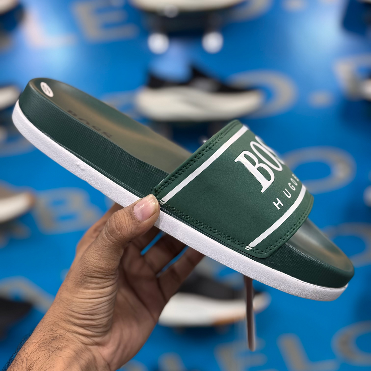 Hugo Boss Slides Gray