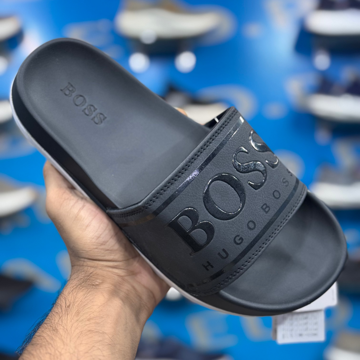 Hugo Boss Slides Black