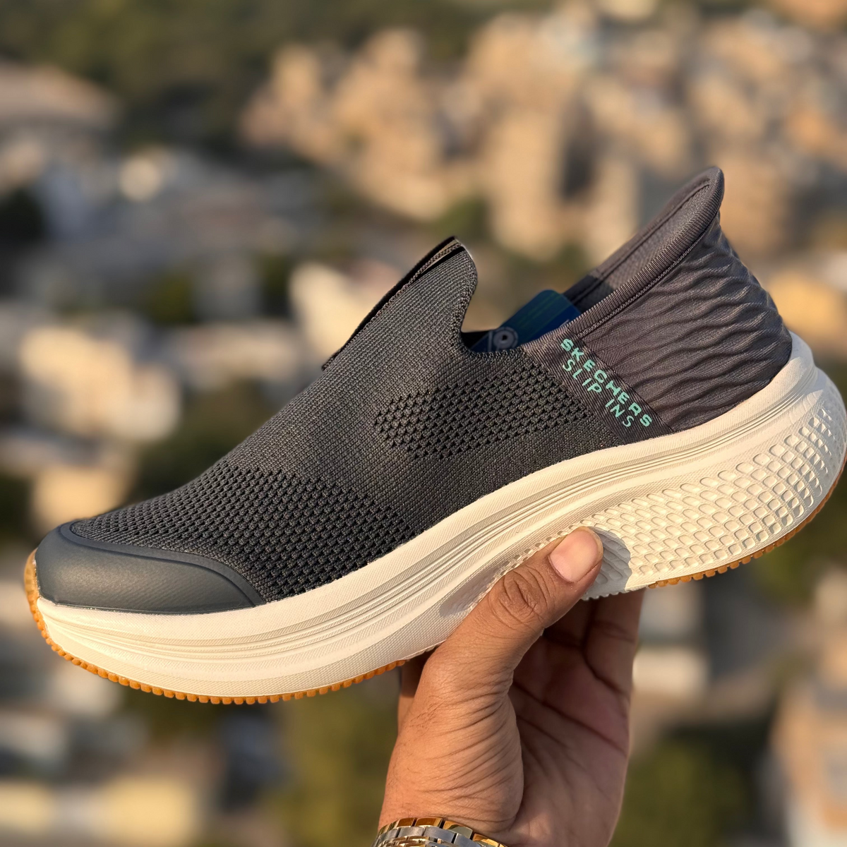 SKECHERS ULTRALIGHT Grey premium quality (Dot perfect)