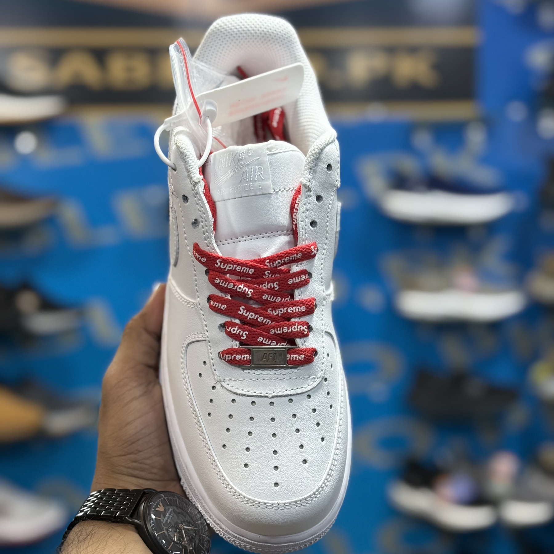 AIRFORCE 1 LOW  SUPREME EDITION PREMIUM QUALITY (DOT PERFECT)