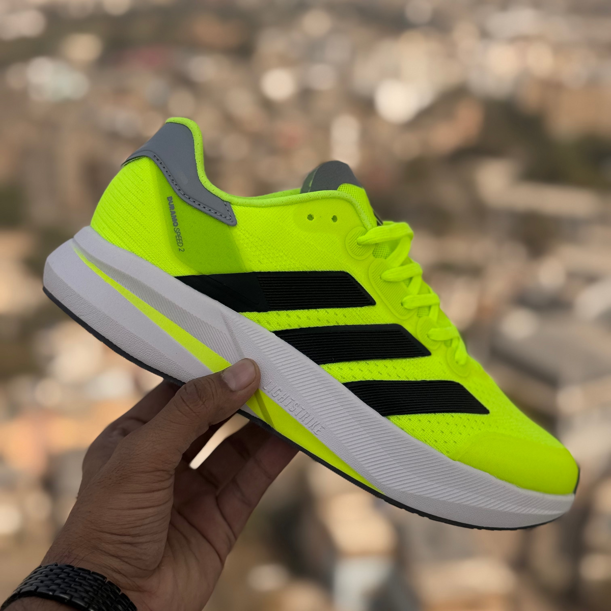 Adidas Duramo Speed 2 Pirot Green Premium Quality (Dot Perfect)