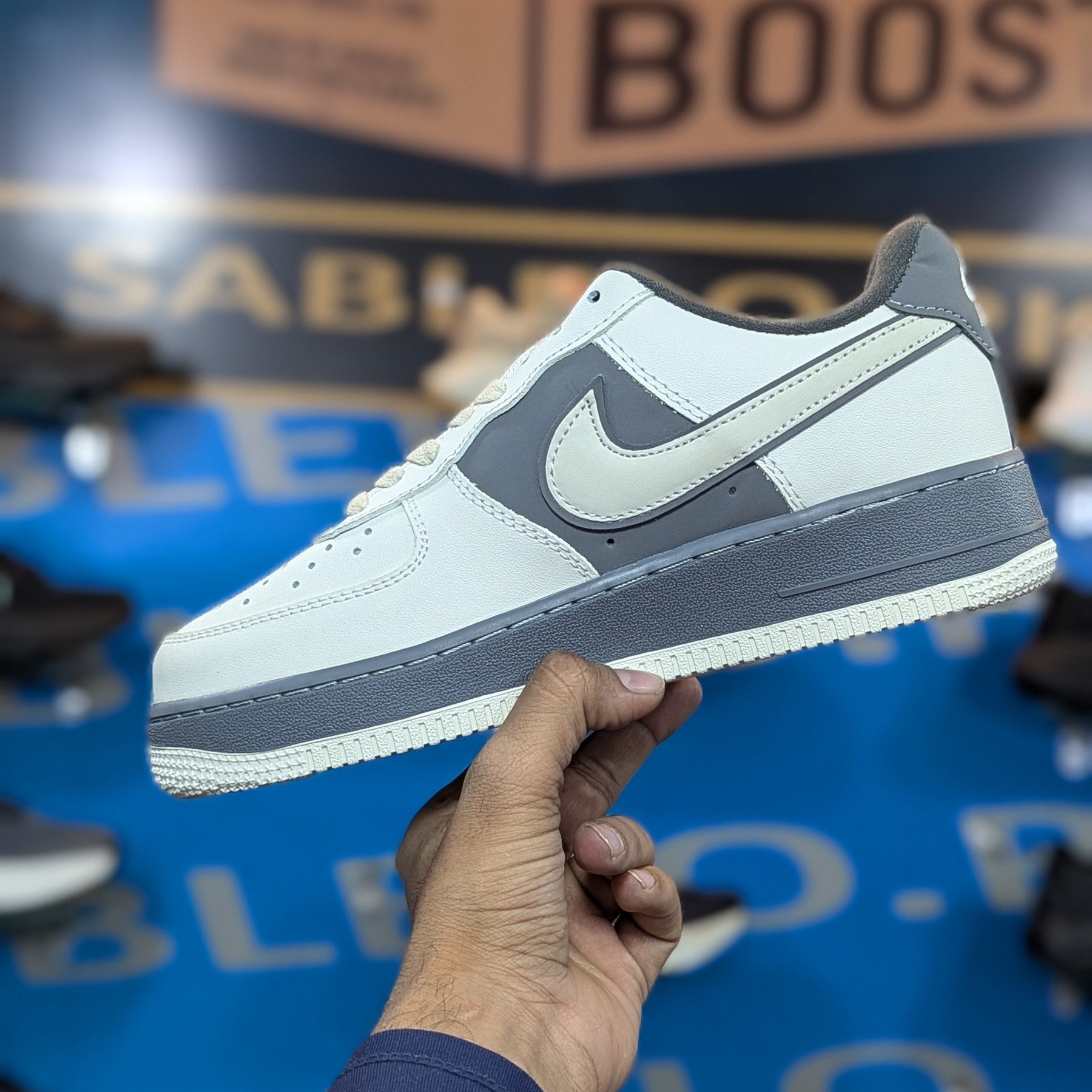 Nike Airforce 1 Low "Dark Grey" Premium Quality (Dot Perfect)