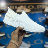 Skechers Step Flex Slip Ins White Premium Quality (Dot Perfect)
