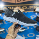 Skechers Step Flex Slip Ins Black Premium Quality (Dot Perfect)