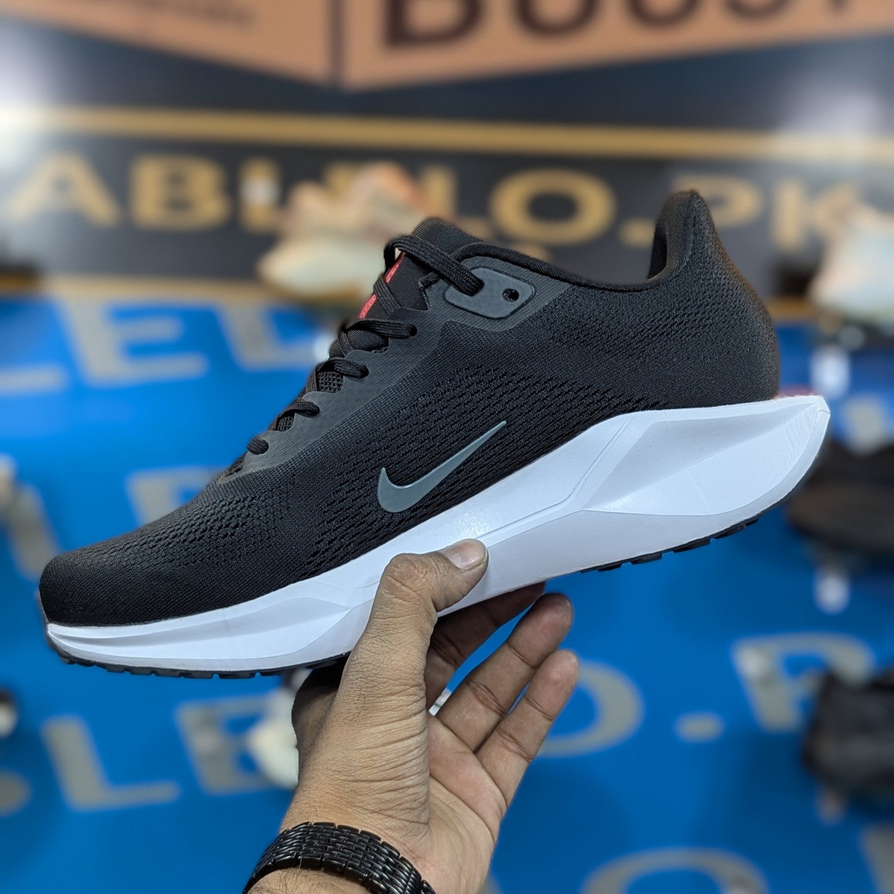 Nike Pegasus 41 Black Red Premium Quality (Dot Perfect)