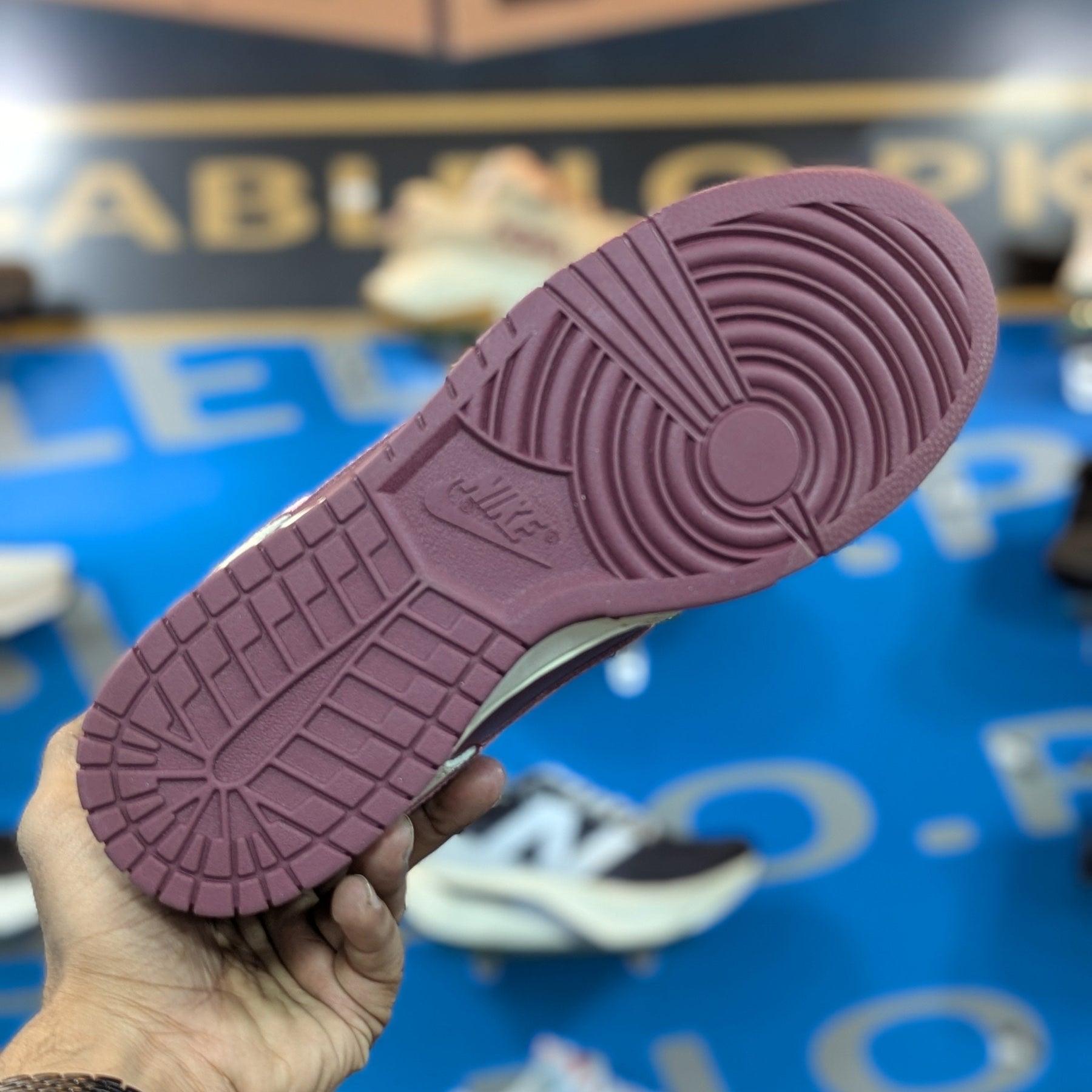 Nike Air Jordan 1 SB  Dunk Low 'Night Maroon and Medium Soft Pink" Premium Quality (Dot Perfect)