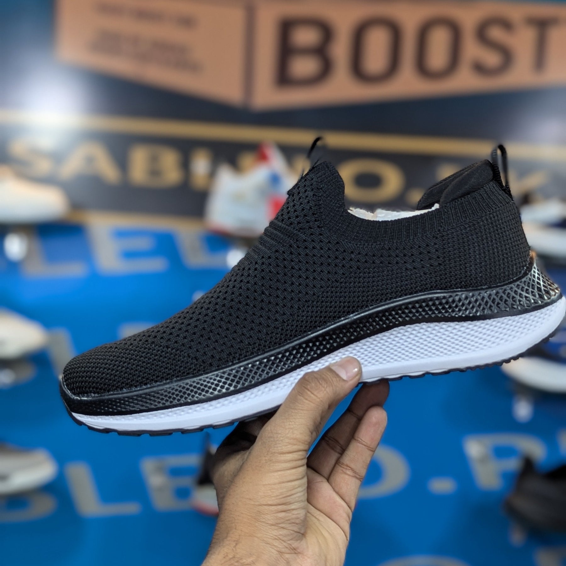 Skechers Carbon infused Black white