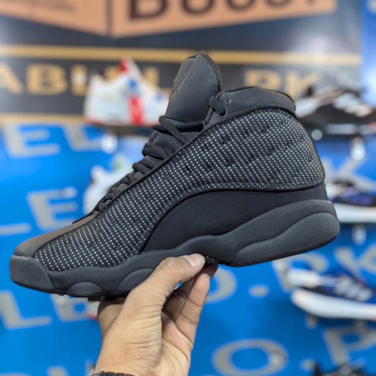 Jordan 13 Black Cat Premium Quality (Dot Perfect)