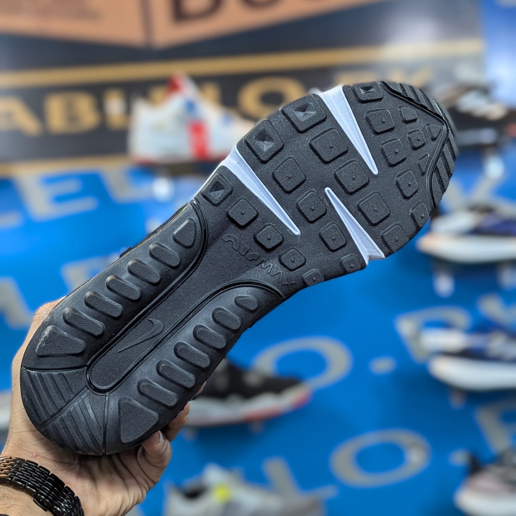 Nike airmax 270 Runner  Black White Premium Quality (Dot Perfect)