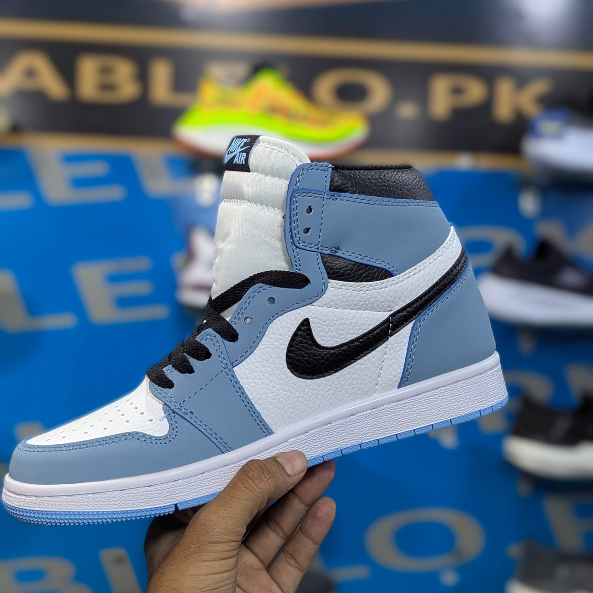 Air Jordan 1 Retro High OG University Blue Premium Quality (Dot Perfect)