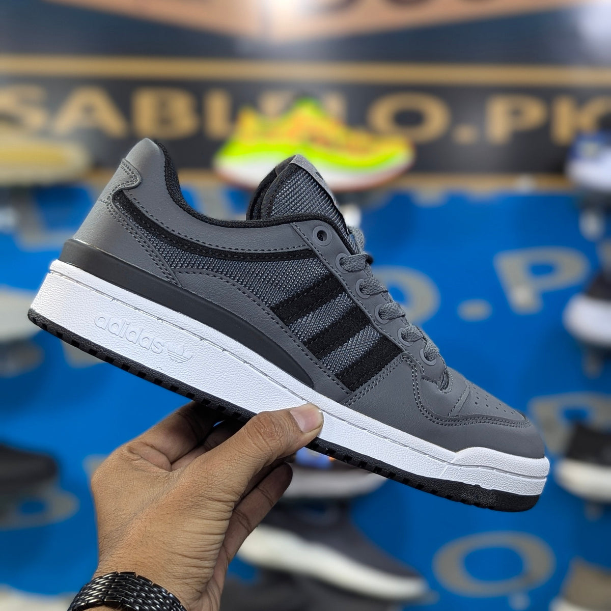 Adidas forum 84 Sneakers Gray Black Premium Quality (Dot Perfect)