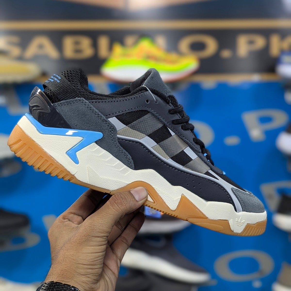 Adidas Niteball 2024 Gray Khaki Premium Quality (Dot Perfect)