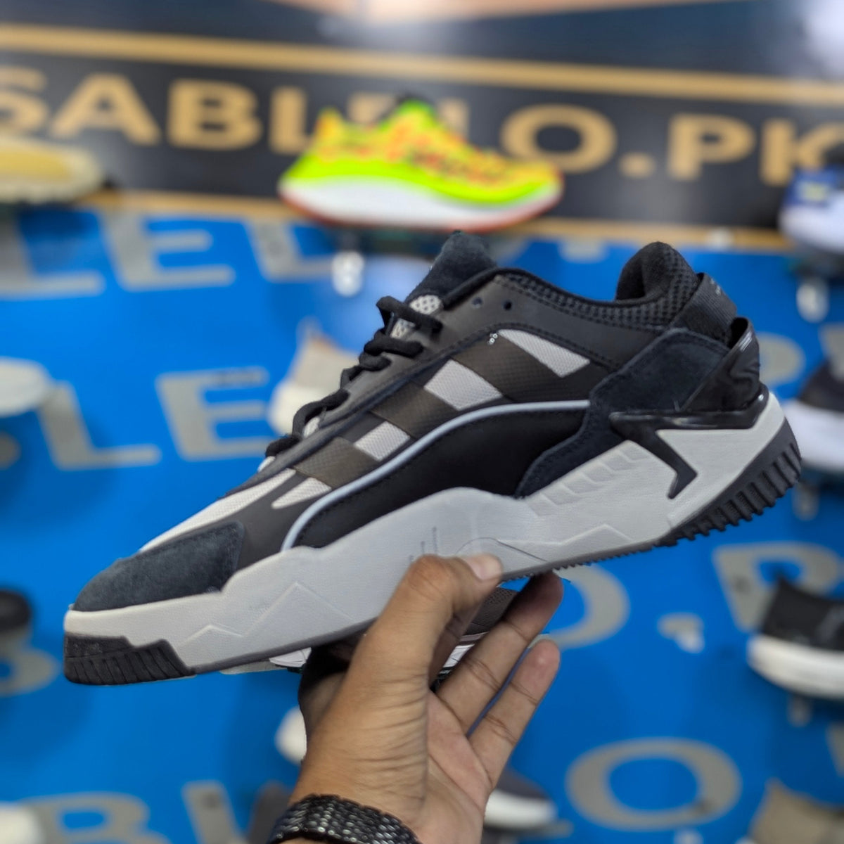 Adidas Niteball 2024 Gray Black Premium Quality (Dot Perfect)