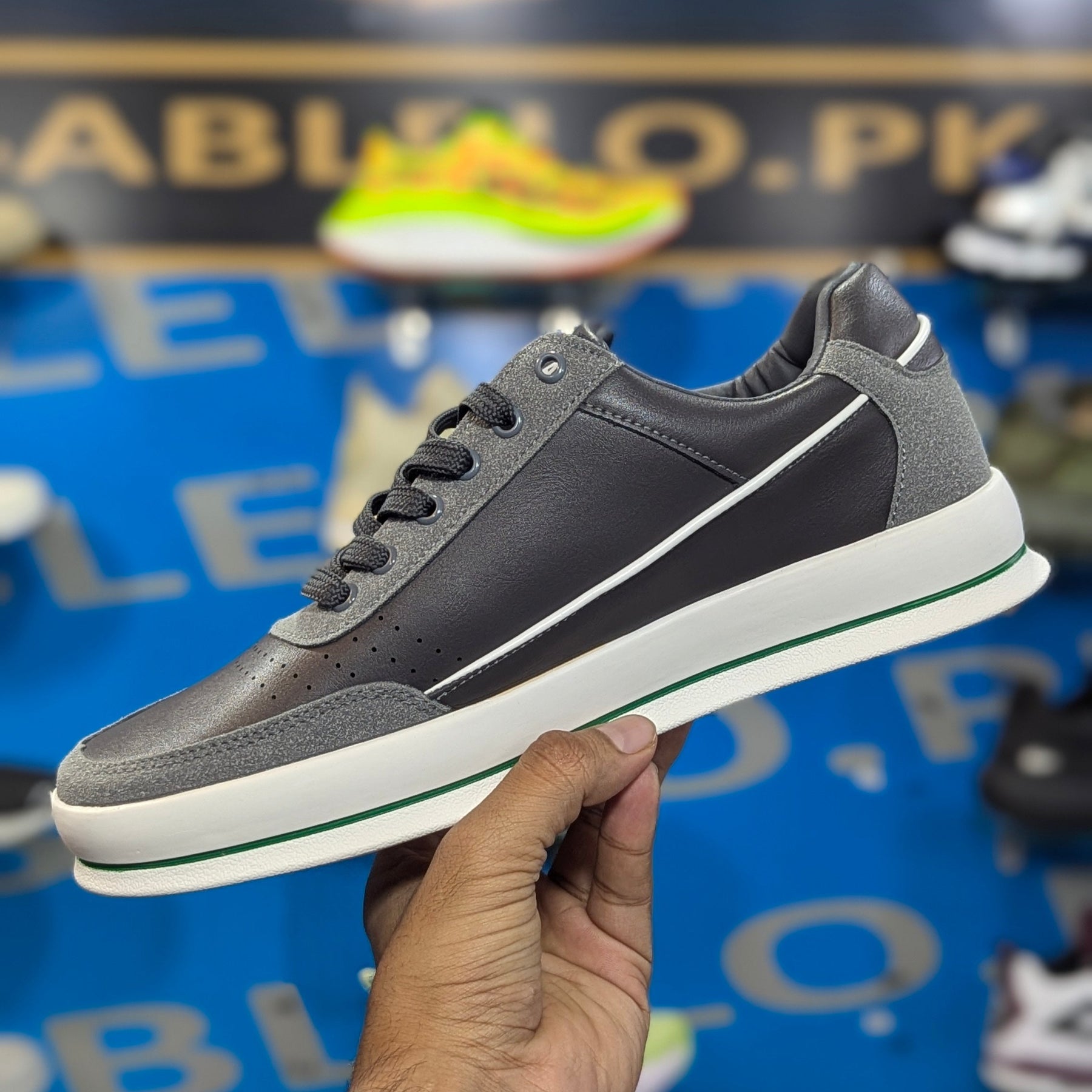 Lacosste Trainers Grey- Premium batch