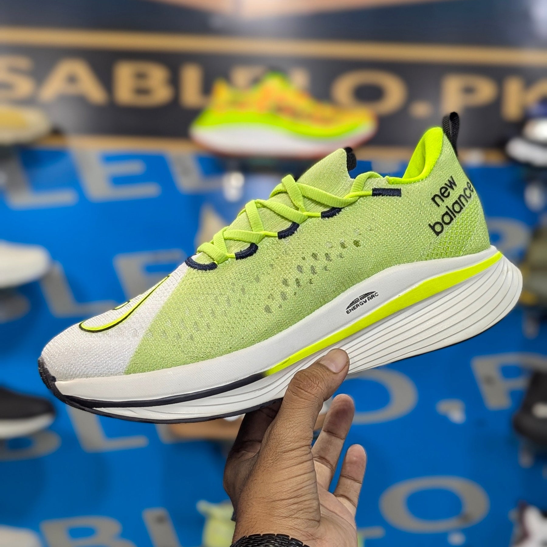 NB Supercompp Fuel-cell Elitee v3 (Neon Watt) Premium Quality (Dot Perfect)