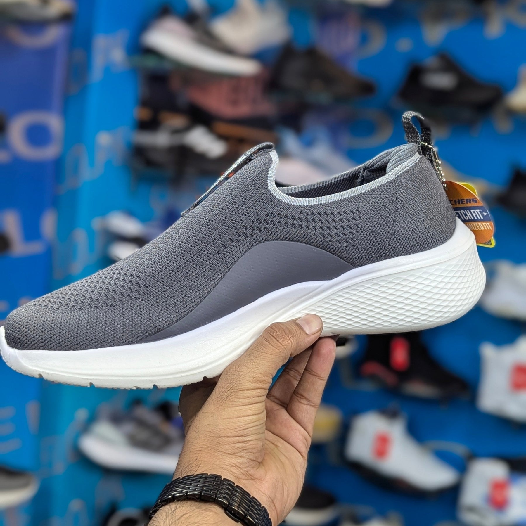 SKECHERS VAPORFOAM DARK GRAY