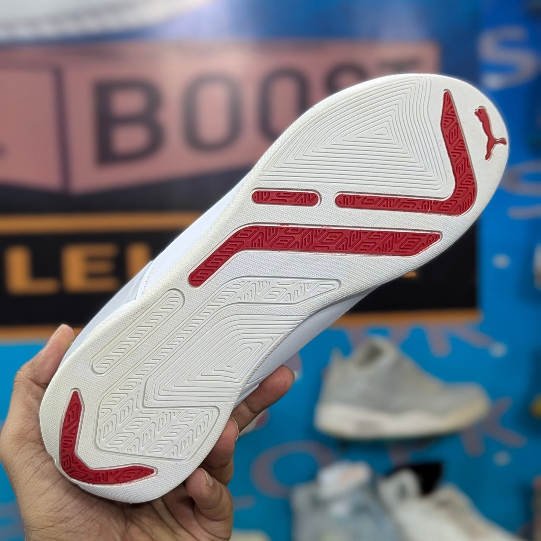 Puma Ferrari White red