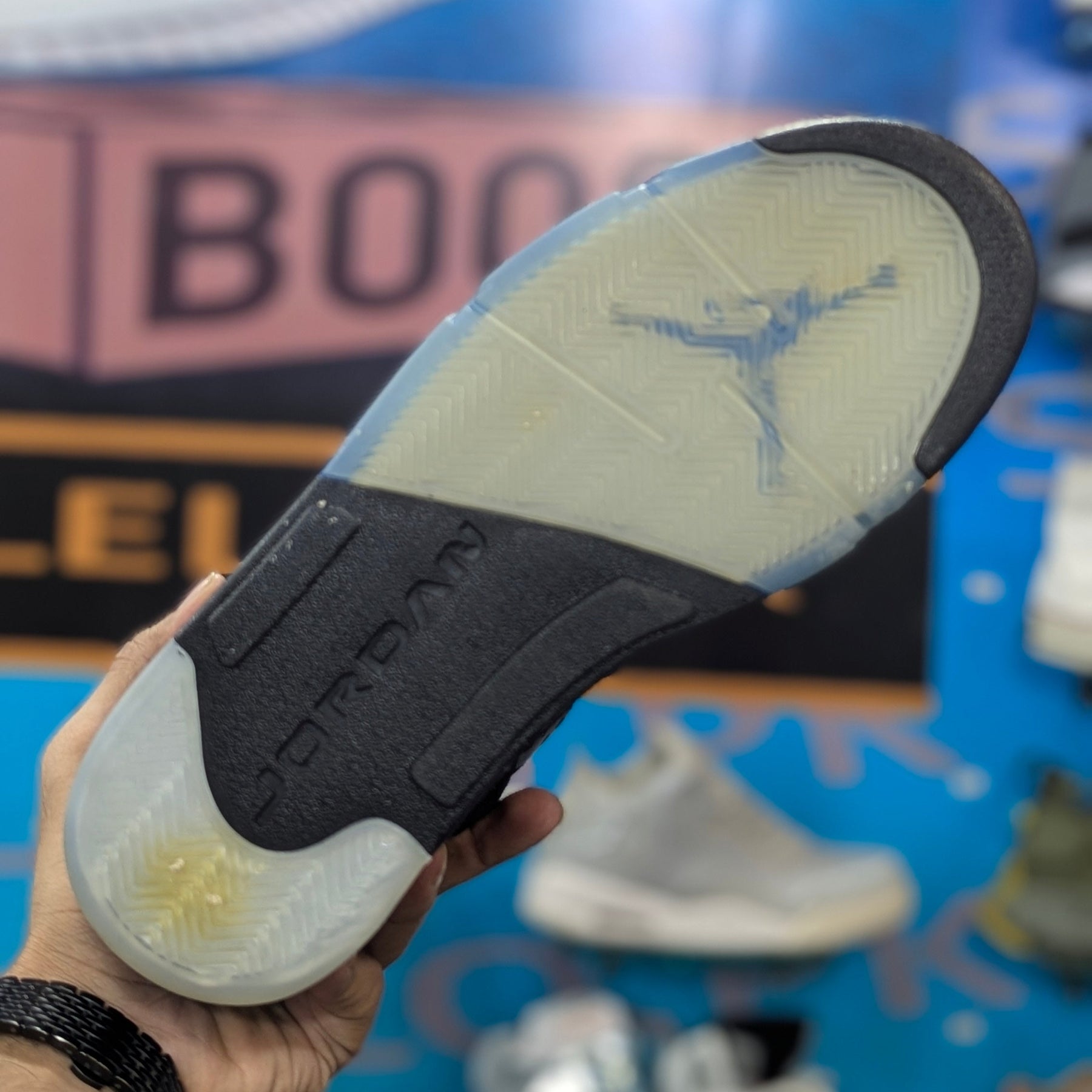 Jordan 5 Wings Retro Race Bluei Shade(Dot Perfect)