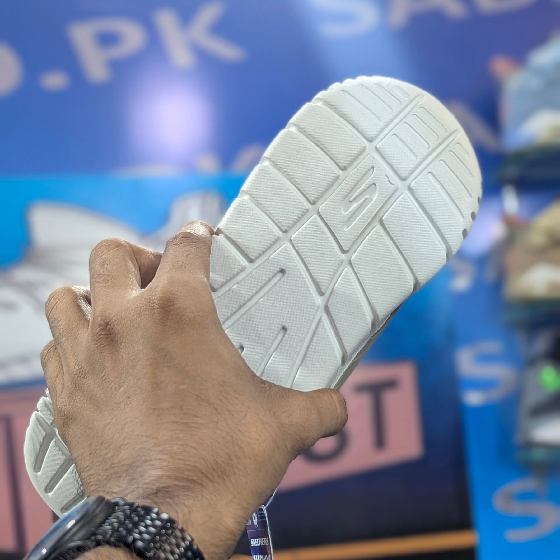 Skechers relax fit Flip Flop Khaki Premium Quality (Dot perfect)