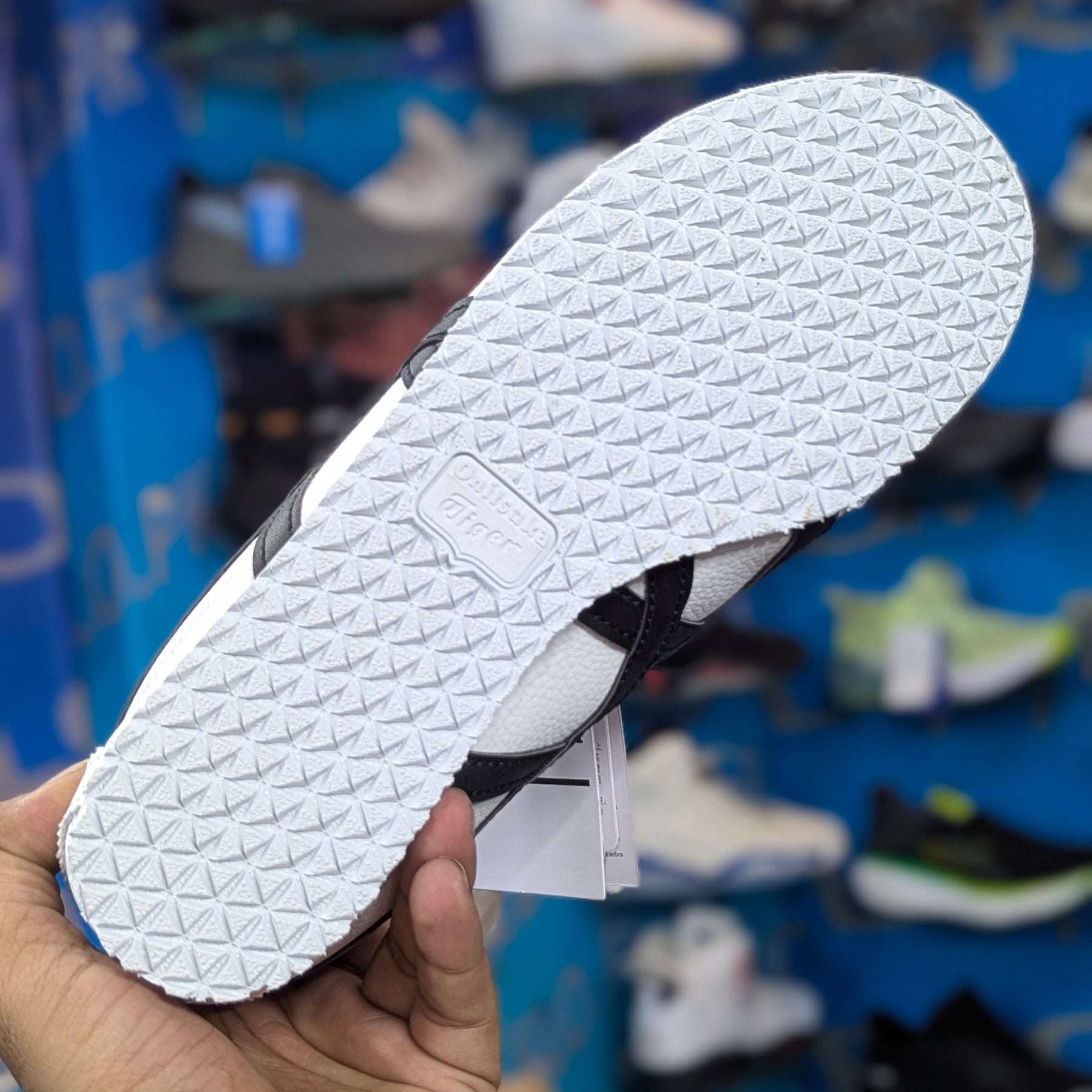Onitsuka Tiger White Black Premium Quality (Dot PErfect)