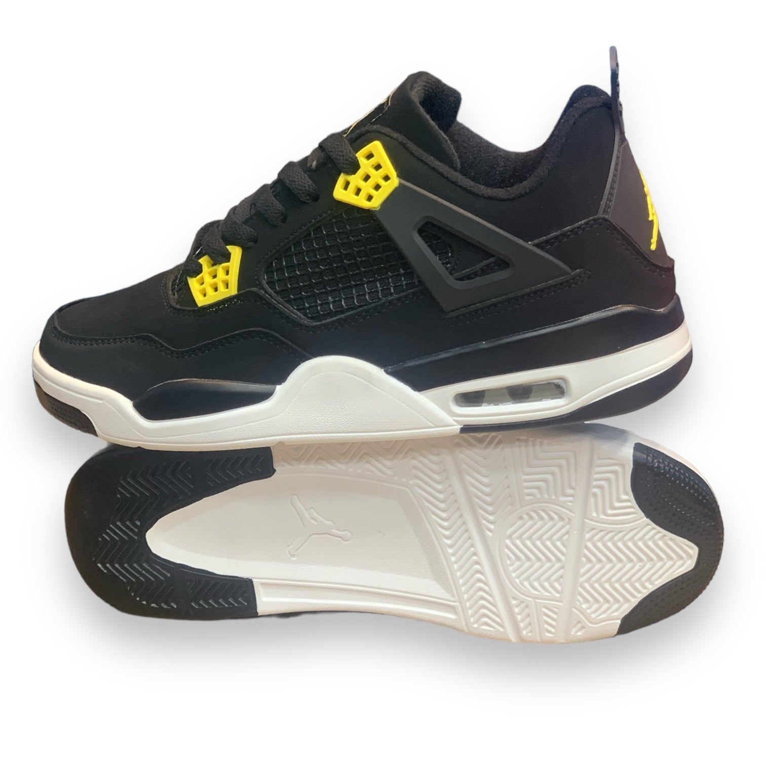 Nk Jordn 4 Black Yellow