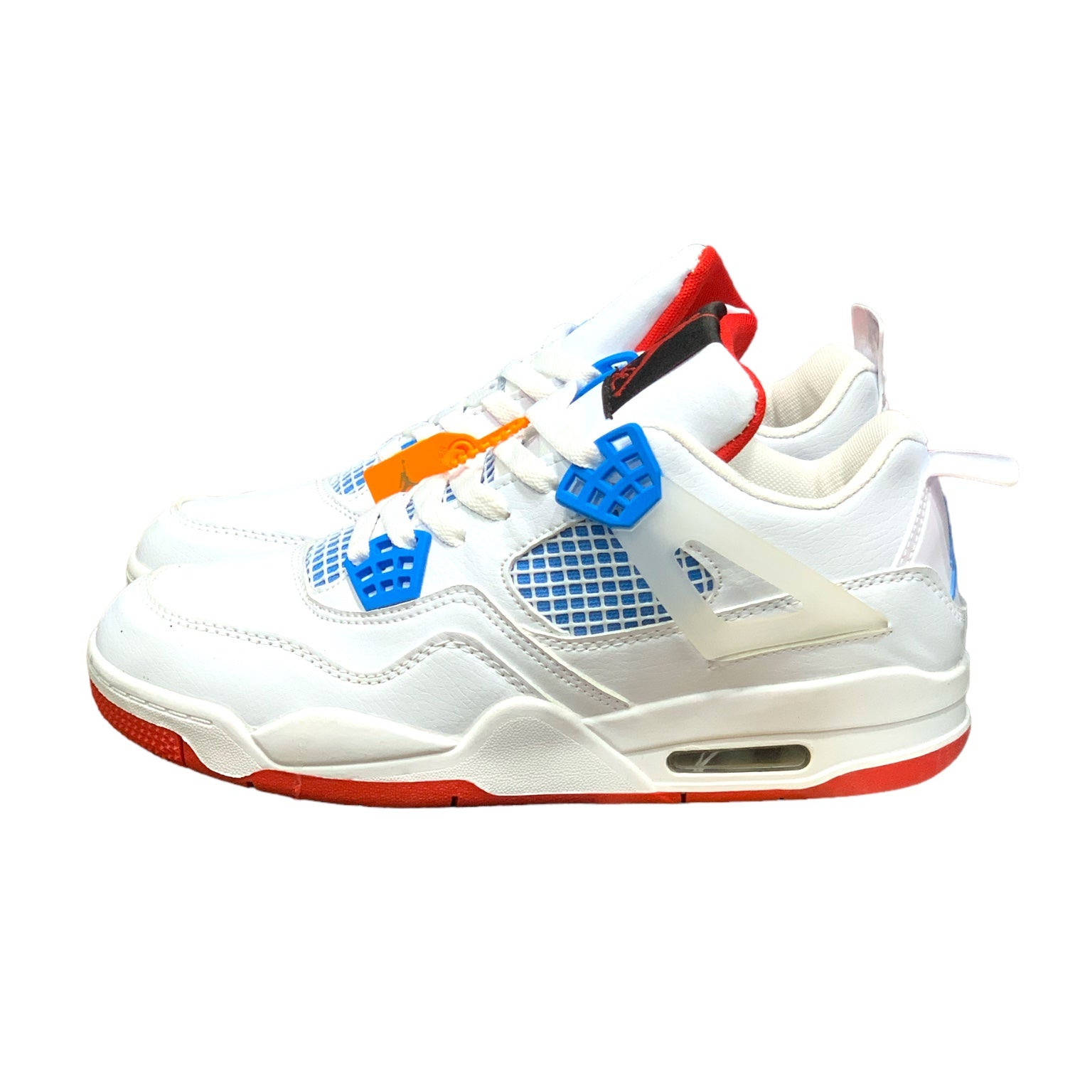 Nike Air jordan 4 White Blue Red
