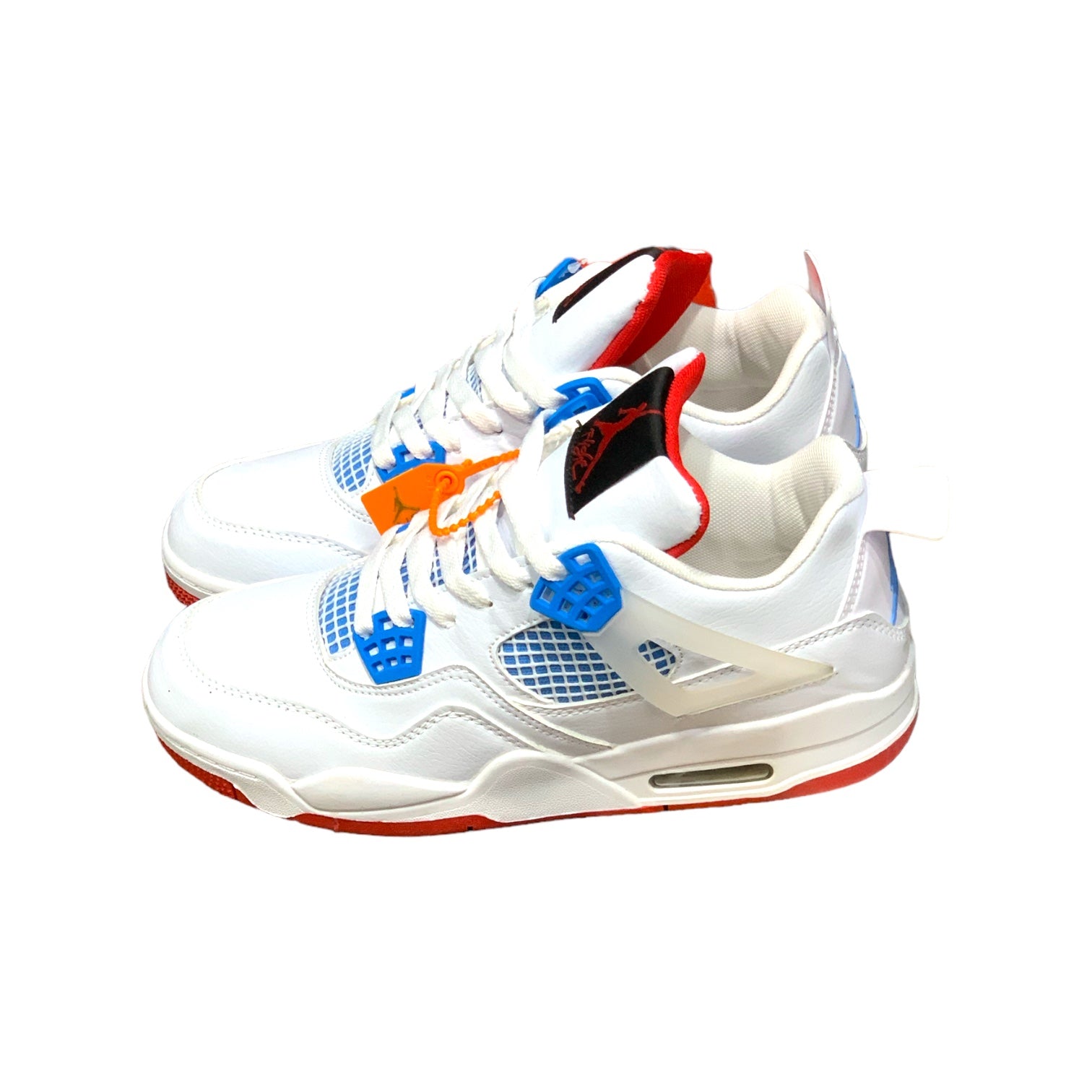 Nike Air jordan 4 White Blue Red