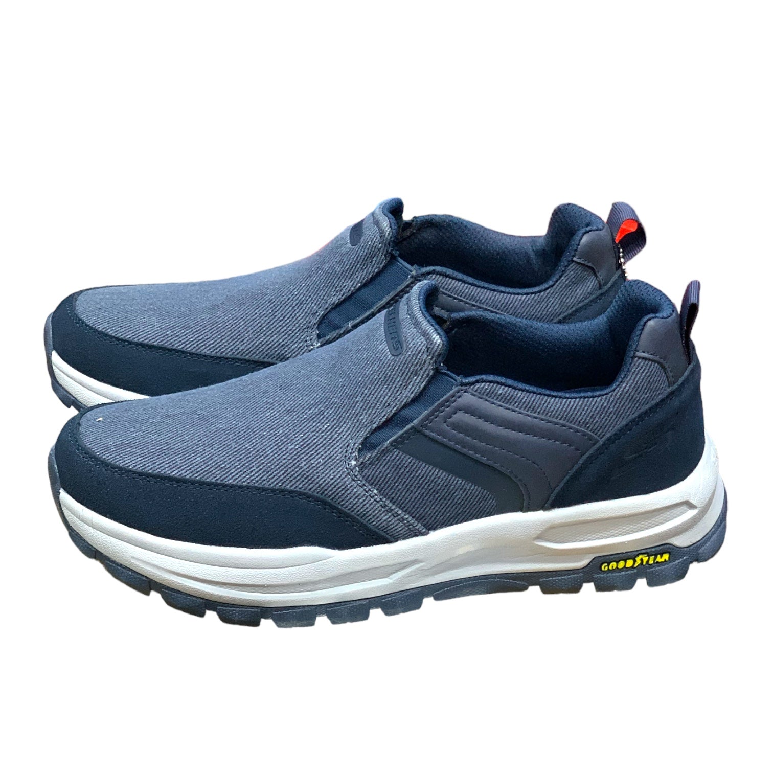 Skechers Good Year Tyre Sole Premium Blue Gray (Dot Perfect)