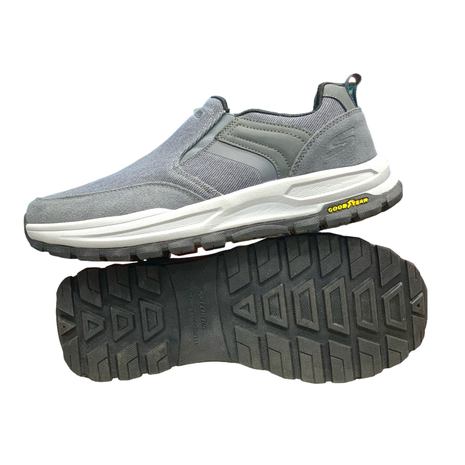Skechers Good Year Tyre Sole Premium Gray(Dot Perfect)