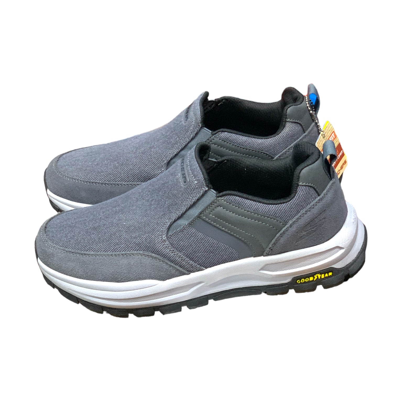 Skechers Good Year Tyre Sole Premium Gray(Dot Perfect)
