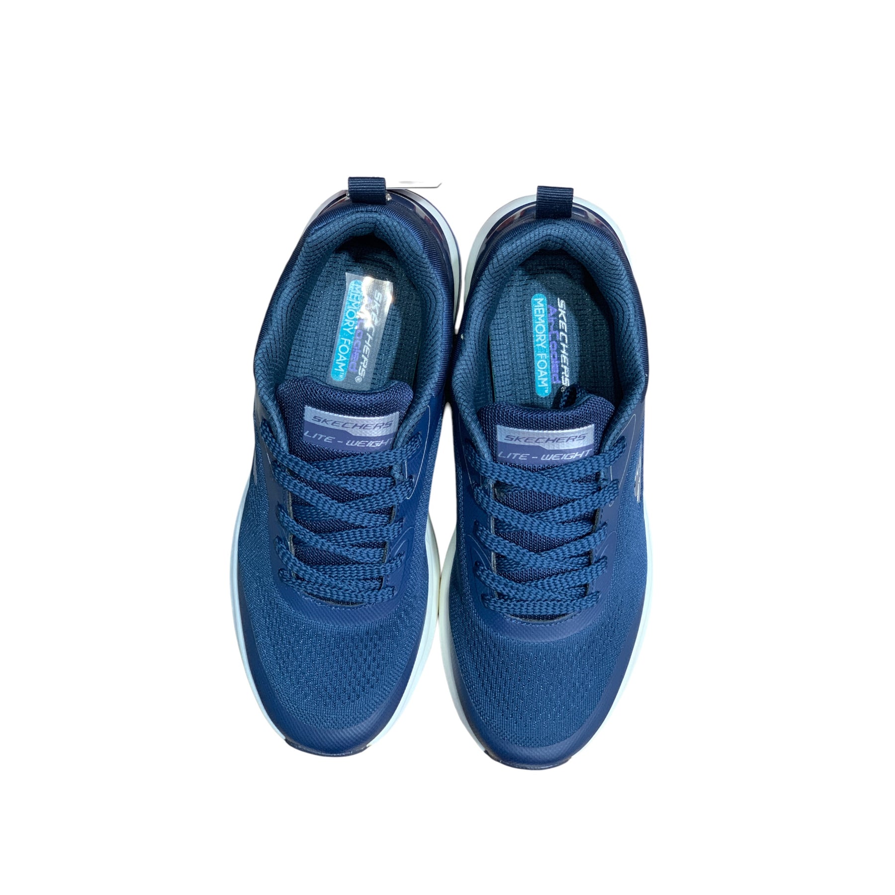 Skechers HyperBurst With Laces Premium Blue White
