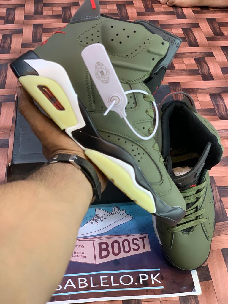 Nike Air Jordan 6 Army Green