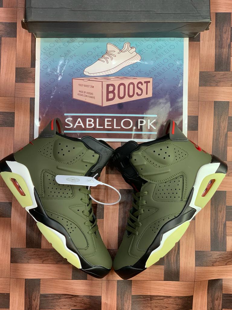 Nike Air Jordan 6 Army Green