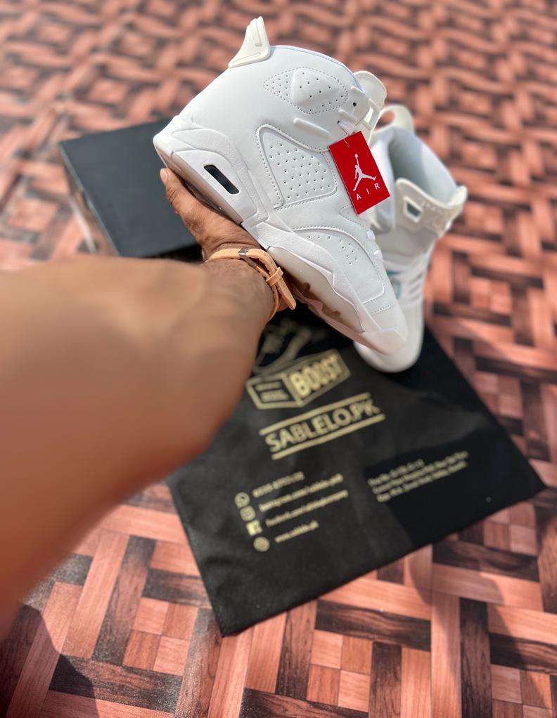 Nk Jordn 6 Triple White