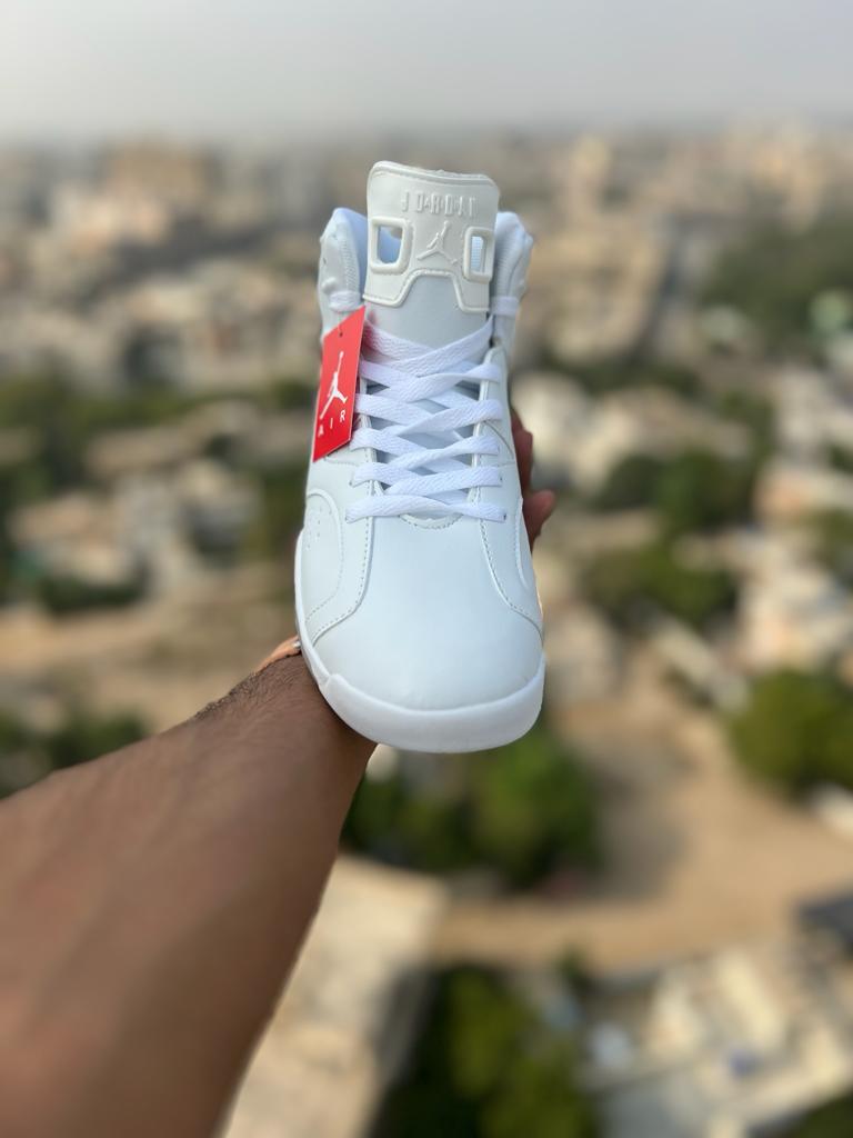 Nk Jordn 6 Triple White