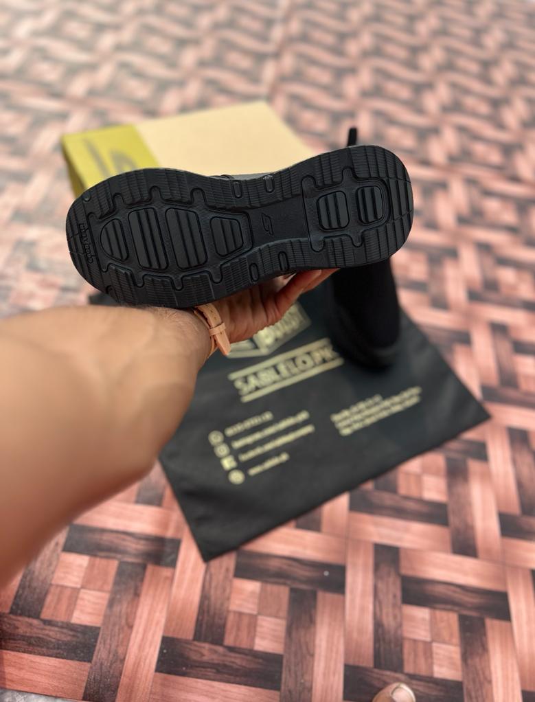 Sketcher Banlin Ultra Go-Goodyear Sole "Triple Black"