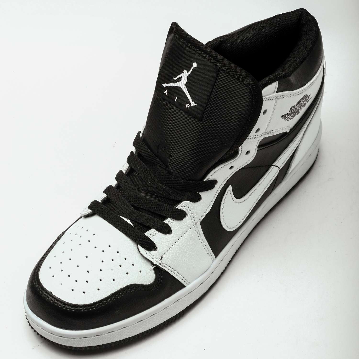 Nike Air Joirdan 1 High Top Gray White Black - Premium Shoes from perfectshop - Just Rs.5499! Shop now at Sablelo.pk