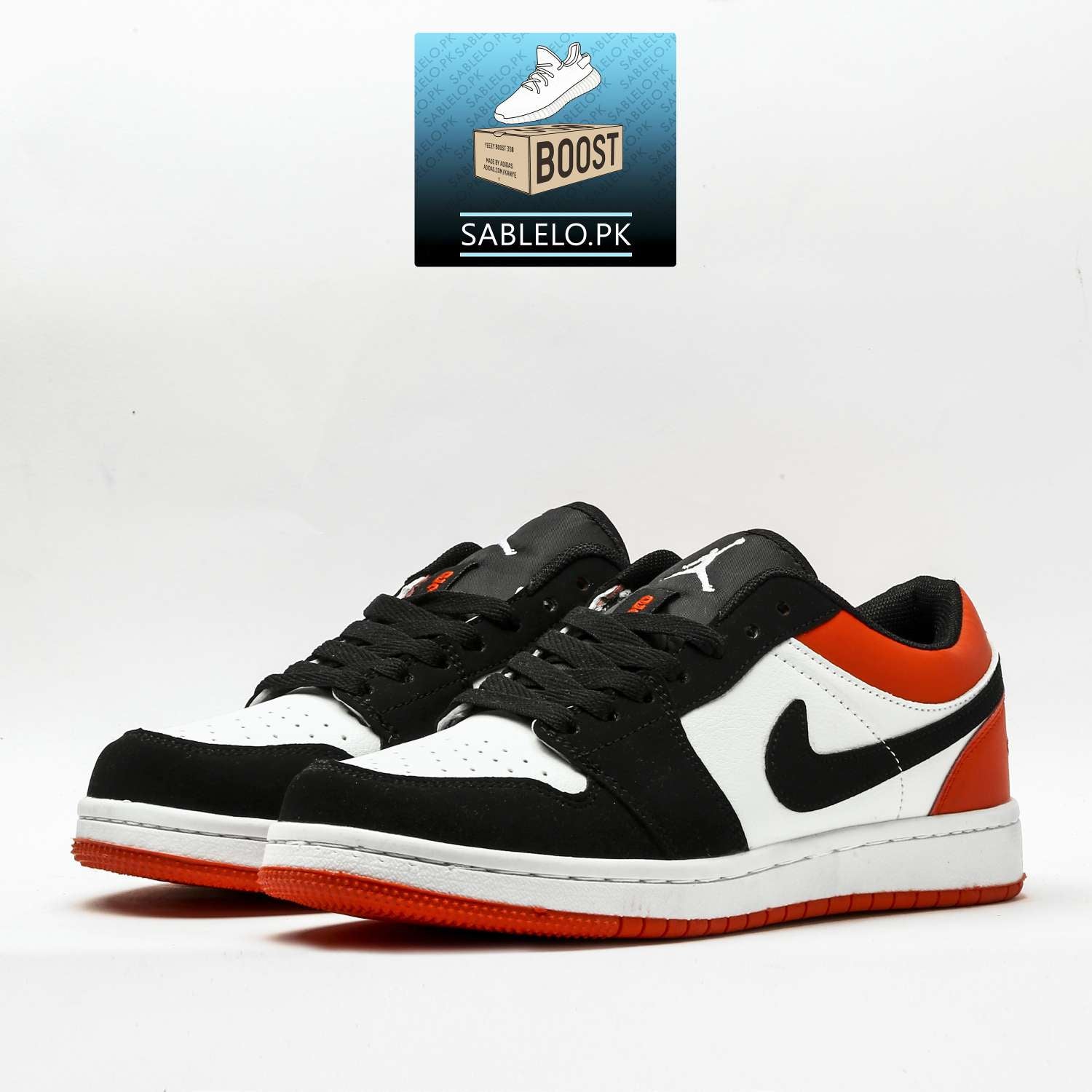 low top red jordans