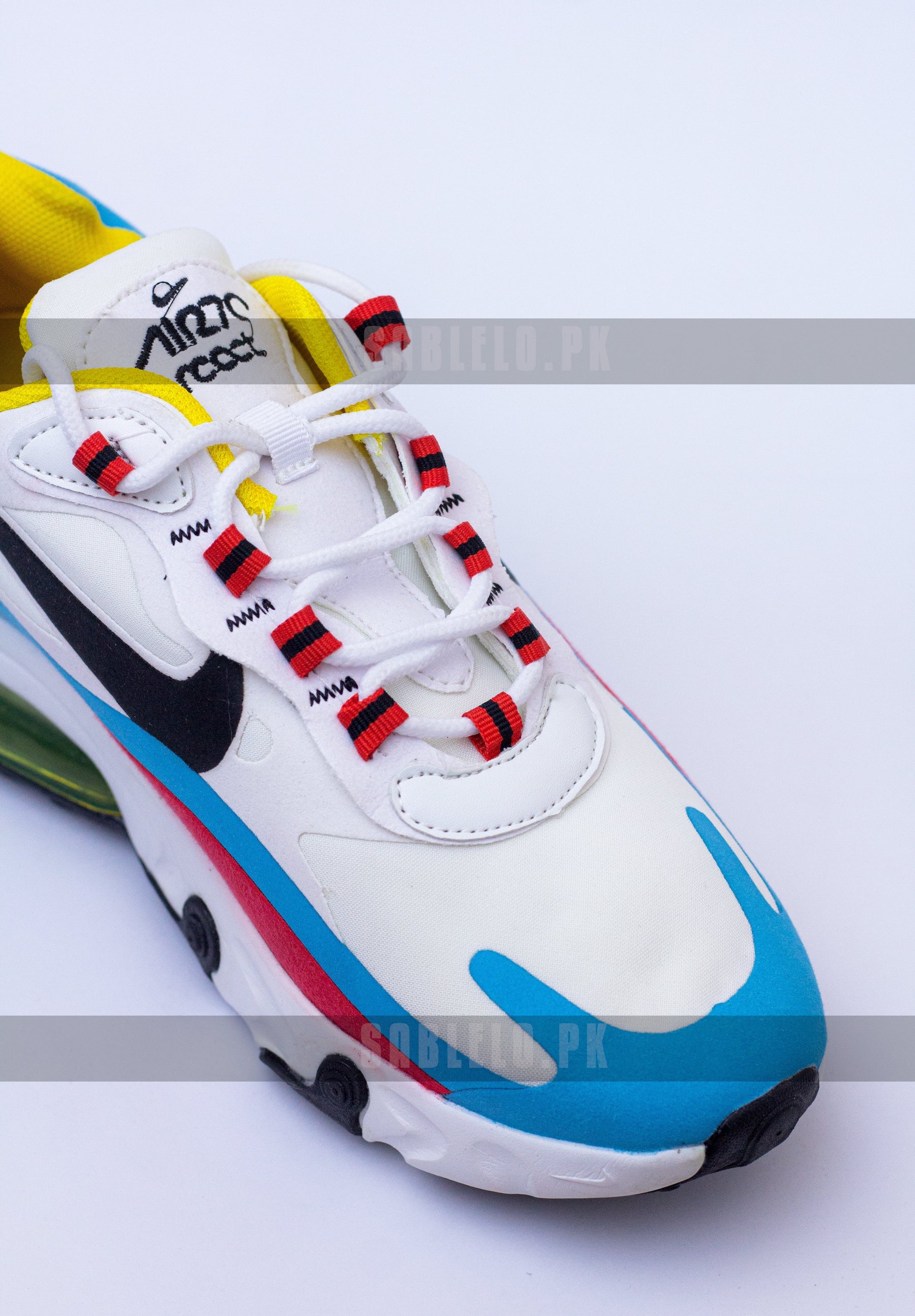 Nike React 270 Yellow base - Premium Shoes from Sablelo.pk - Just Rs.2499! Shop now at Sablelo.pk