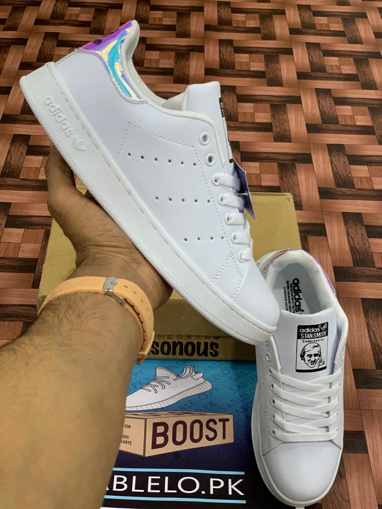Adidas white sneakers pakistan Clearance