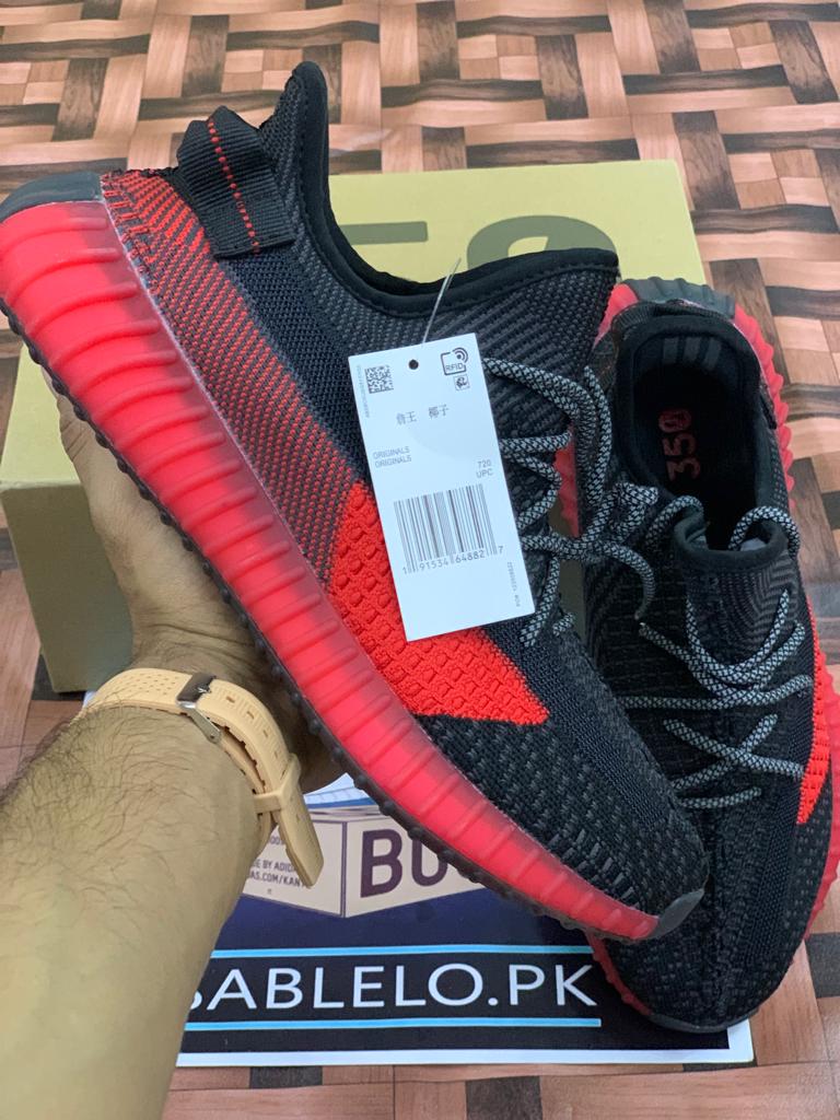 Adidas Yeezy 350 Red Black